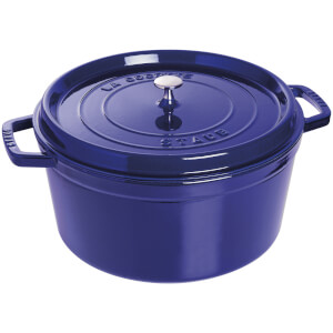 Staub Round Cocotte - Dark Blue - 28cm