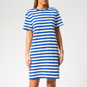 Polo Ralph Lauren Women's Stripe T-Shirt Dress - Blue/White