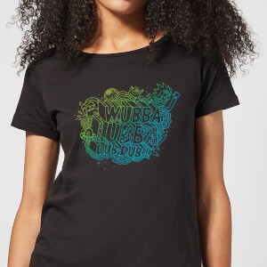 Rick and Morty Wubba Lubba Dub Dub Women's T-Shirt - Black