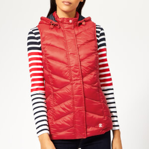 Barbour Women's Seaward Gilet - Coastal Red