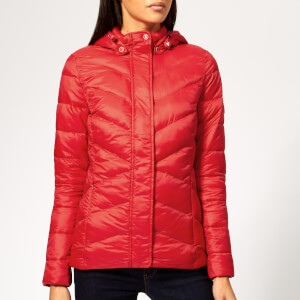 Barbour Women's Seaward Quilted Coat - Coastal Red