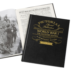 WW1 Centenary Pictorial Edition Newspaper Book