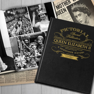 Queen Elizabeth Pictorial Edition Newspaper Book