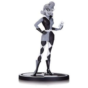 DC Collectibles Batman Black and White: Harley Quinn Statue by Paul Dini 18cm