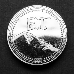 E.T. Collector's Limited Edition Coin: Silver Variant