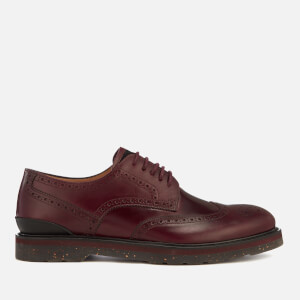 PS Paul Smith Men's Cruz Leather Brogues - Burgundy