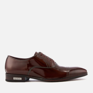 Paul Smith Men's Lord Leather Oxford Shoes - Burgundy