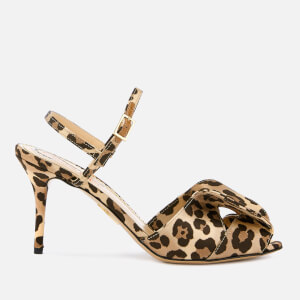 Charlotte Olympia Women's Satin Sandals - Leopard