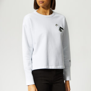 Champion X WOOD WOOD Women's Lucy Crew Neck Sweatshirt - White