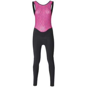 Santini Women's Coral Bib Tights - Black/Fuschia