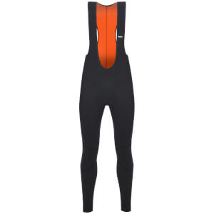 Santini Lava Bib Tights - Black/Orange