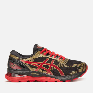 Asics Men's Running Gel-Nimbus 21 Trainers - Black/Classic Red
