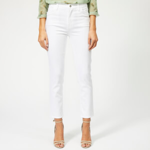 J Brand Women's Ruby High Rise Crop Cigarette Jeans - Luna