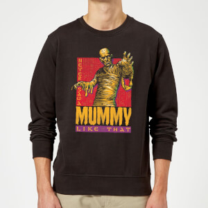 Universal Monsters The Mummy Retro Sweatshirt - Black
