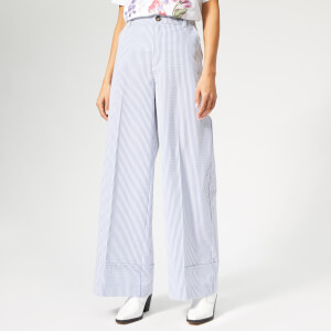 Ganni Women's Poplar Trousers - Heather
