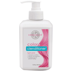 Keracolor Colour + Clenditioner - Light Pink 355ml