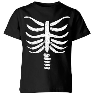 Skeleton Kids' T-Shirt - Black