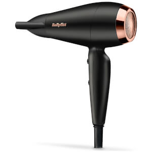 BaByliss Travel Pro AC Hair Dryer suszarka do włosów – Black/Rose Gold