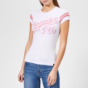Superdry Women's Retro 75 Entry T-Shirt - Optic Snowy