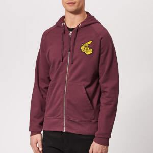 Vivienne Westwood Anglomania Men's Classic Zip Up Sweatshirt - Bordeaux