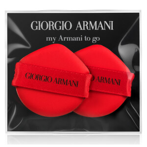Giorgio Armani My Armani to Go Cushion Foundation Sponge x 2
