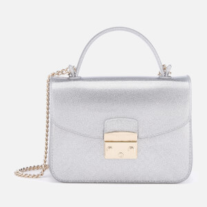 Furla Women's Candy Meringa Mini Cross Body Bag - Silver