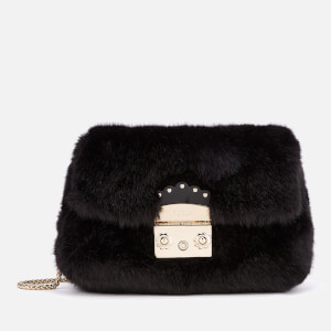 Furla Women's Metropolis Nuvola Mini Cross Body Bag - Black