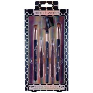 brushworks Luxury Brow Set - Rose Gold