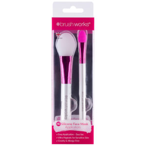 brushworks Silicone Face Mask Applicators (Sæt med 2)