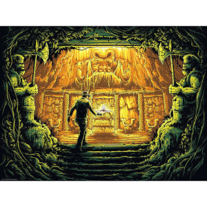 Indiana Jones and the Raiders of the Lost Ark There is Nothing to Fear Here 18 x 24 Inches Silkscreen Print by Dan Mumford