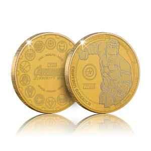 Collectable Marvel Infinity War Commemorative Coin: Captain America - Zavvi Exclusive (Limited to 1000)