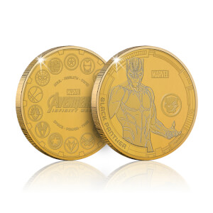 Collectable Marvel Infinity War Commemorative Coin: Black Panther - Zavvi Exclusive (Limited to 1000)