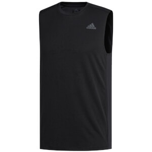 adidas Men's Own the Run Singlet - Black