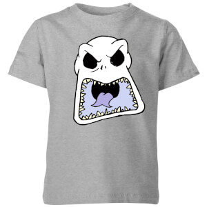 The Nightmare Before Christmas Jack Skellington Angry Face Kids' T-Shirt - Grey