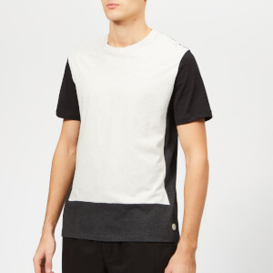 Folk Men's Block T-Shirt - Ecru Melange