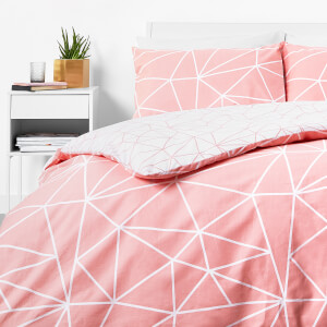 in homeware Duvet Set - Blush Geo