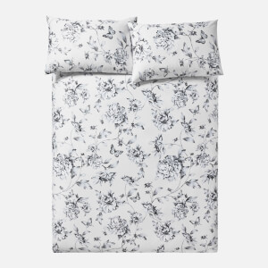 in homeware Sophie Floral Duvet Set - Nude