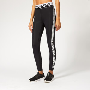 Superdry Sport Women's Core 7/8 Leggings - Black