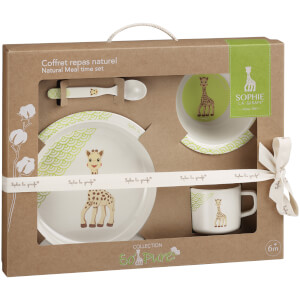 Sophie la Girafe So Pure Bamboo Natural Meal Set