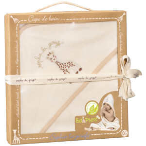Sophie la Girafe So Pure Hooded Bath Towel