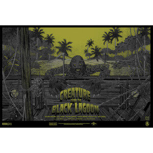 Creature From the Black Lagoon 24 x 36 Inches Screenprint by Germain Mainger - Zavvi Exclusive (Limited to 125 Worldwide)