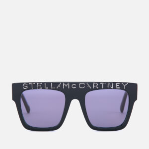 Stella McCartney Women's Visor Frame Sunglasses - Black