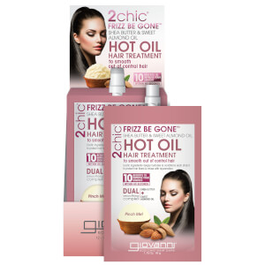 Giovanni 2chic Frizz Be Gone Hot Oil (pakke med tolv)