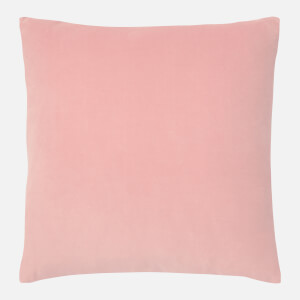 in homeware Cotton Velvet Cushion - Pink