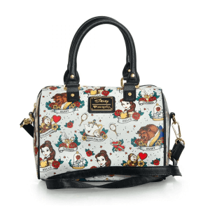 Loungefly Disney Beauty and the Beast Belle Tattoo Aop Bag
