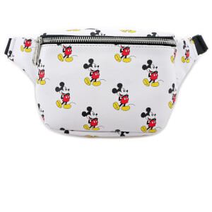 Loungefly Disney Mickey Mouse Mickey Faux Leather Fanny Pack - White