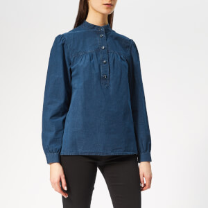 A.P.C. Women's Loula Denim Shirt - Indigo