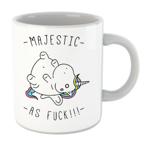 Bad Language Unicorn Majestic As Fuck Mug