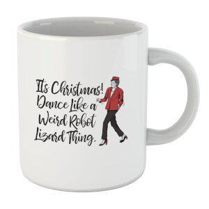Its Christmas, Dance Like A Weird Robot Mug