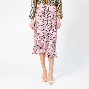 RIXO Women's Gracie Tiger Skirt - Pink